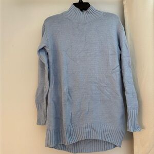 Old Navy Sky Blue Turtleneck Sweater